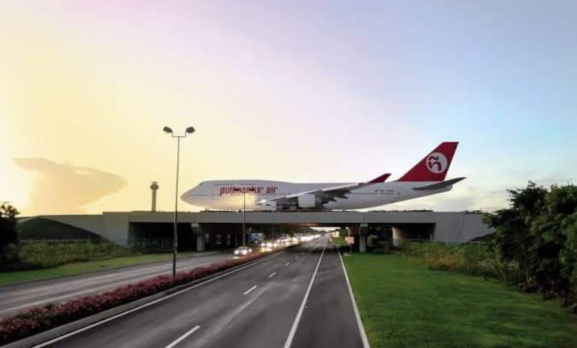 Cancun Airport Arrivals information screen