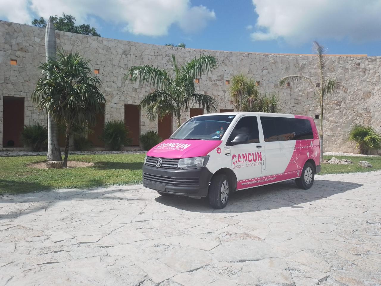 Route map style overview of Coastal Riviera Maya route from Costa Mujeres to Puerto Aventuras