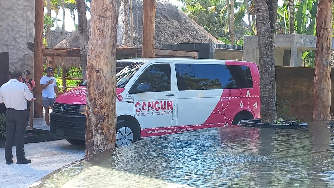 Akumal Bay beach and snorkeling area in the Riviera Maya