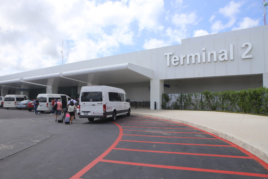 Cancun Airport Terminal 2 - arrivals and departures information